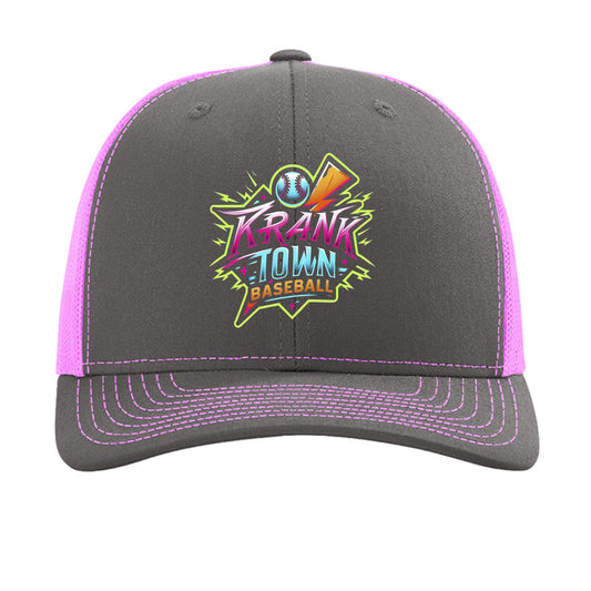 Charcoal/ Neon Pink - FRONT