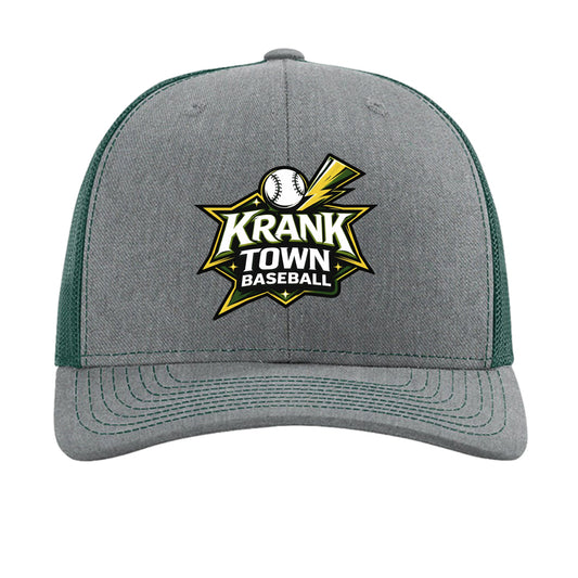 Heather Grey/ Dark Green - FRONT