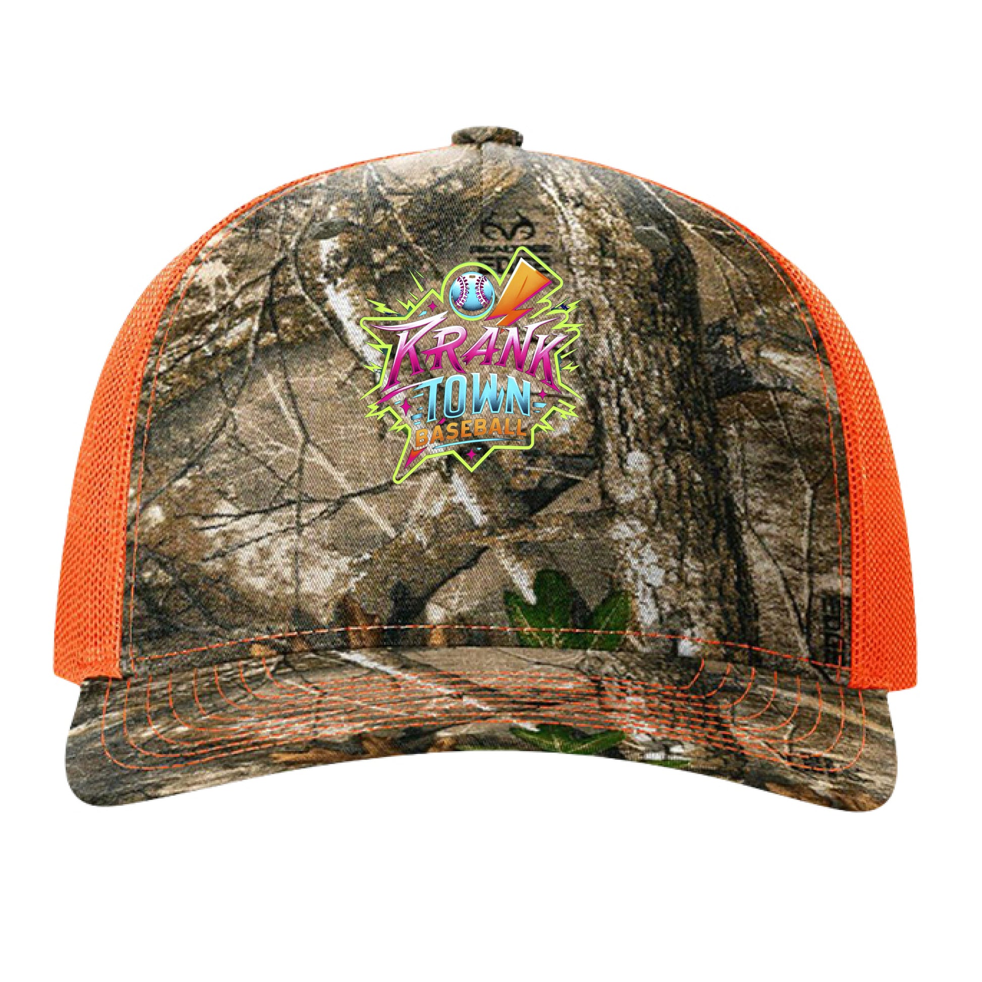 Realtree Edge/ Neon Orange - FRONT