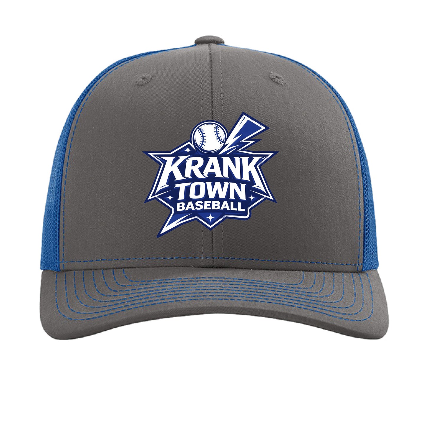 Charcoal/ Royal - FRONT