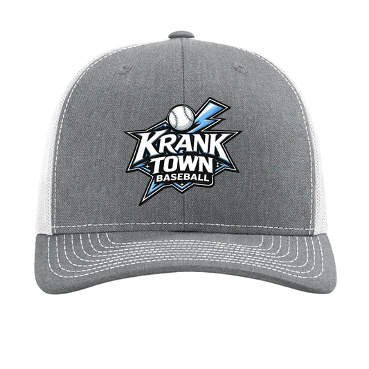 Heather Grey/ White - FRONT