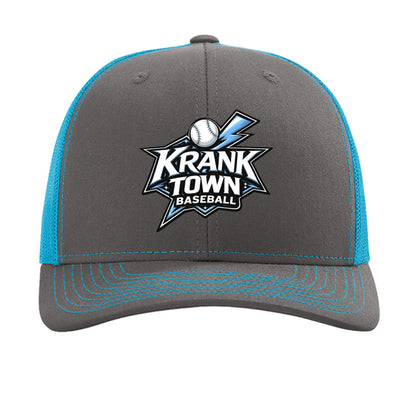 Charcoal/ Neon Blue - FRONT