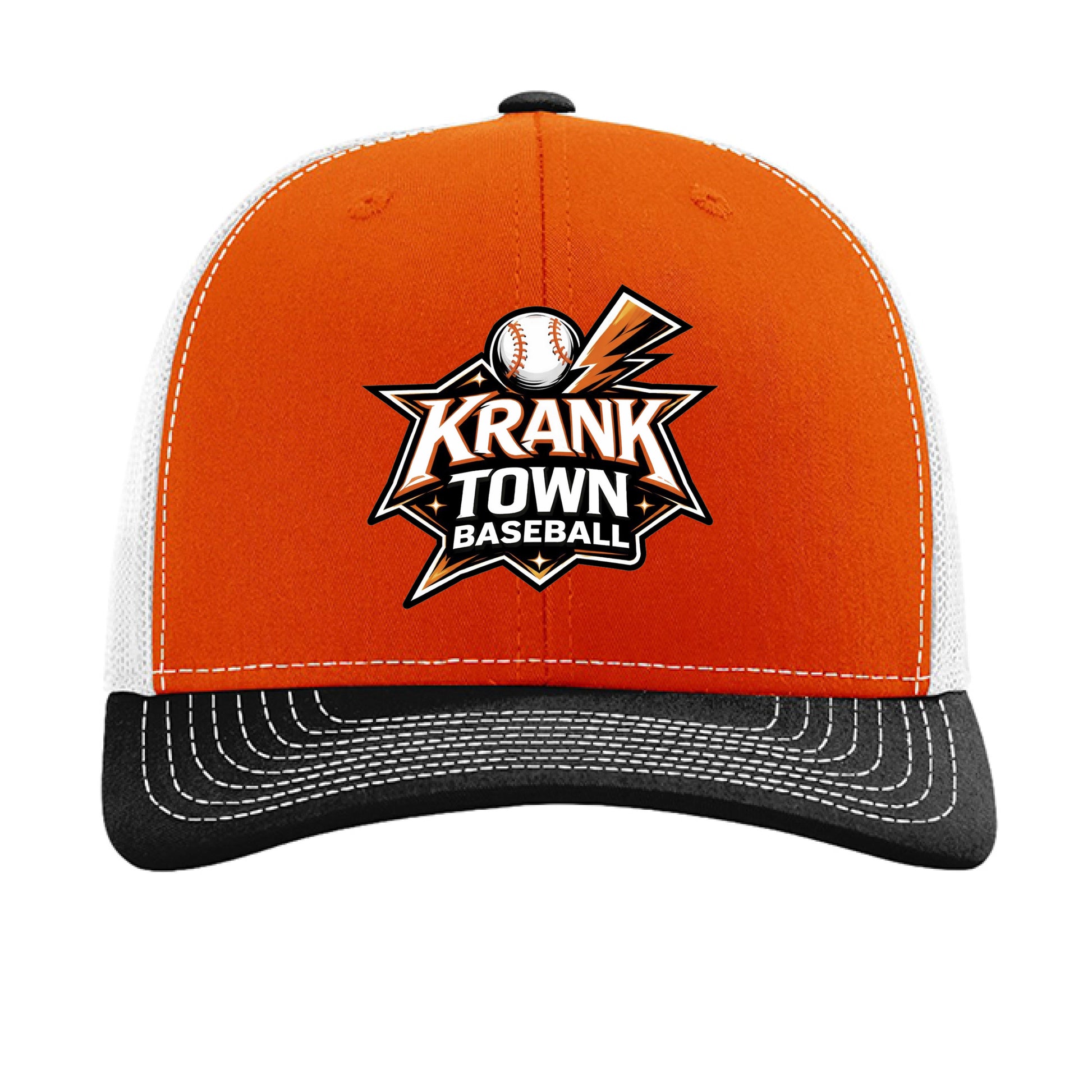 Orange/ White/ Black - FRONT