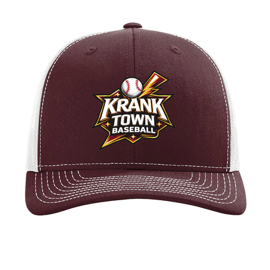 Maroon/ White - FRONT