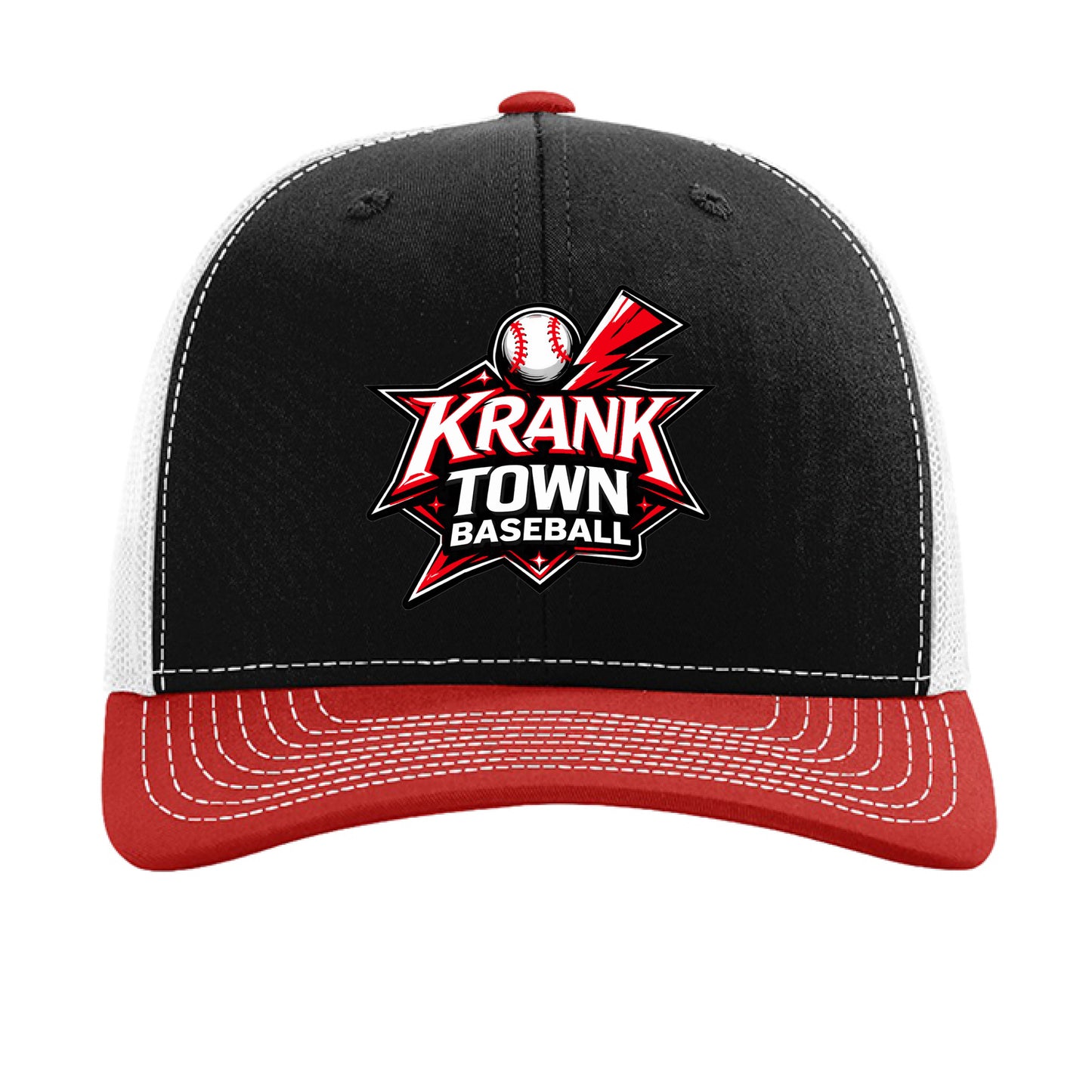 Black/ White/ Red - FRONT