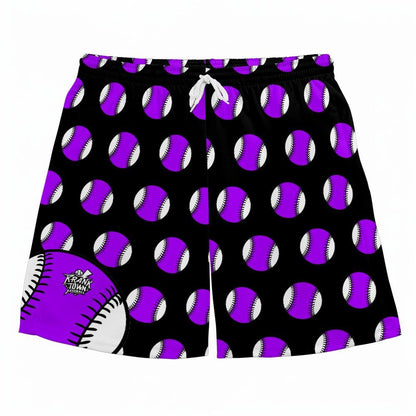 Fastball - Neon - Athletic Shorts - Purple