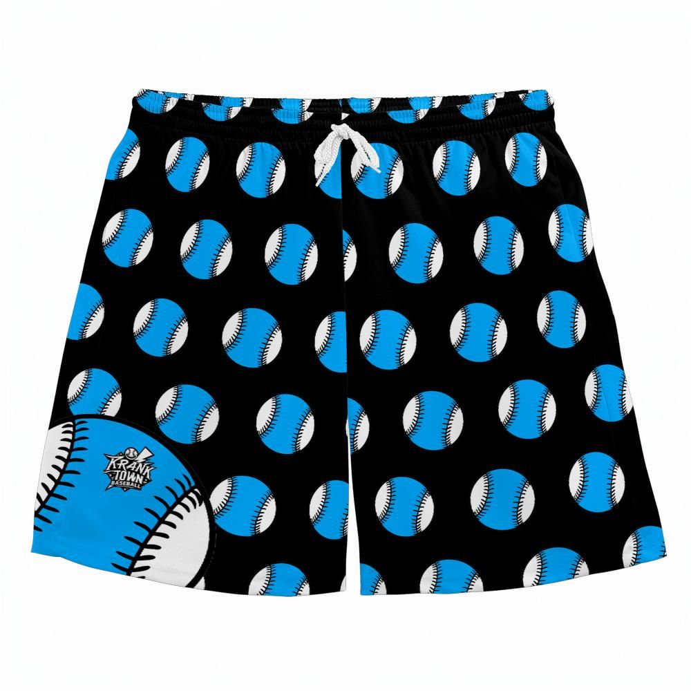 Fastball - Neon - Athletic Shorts - Blue