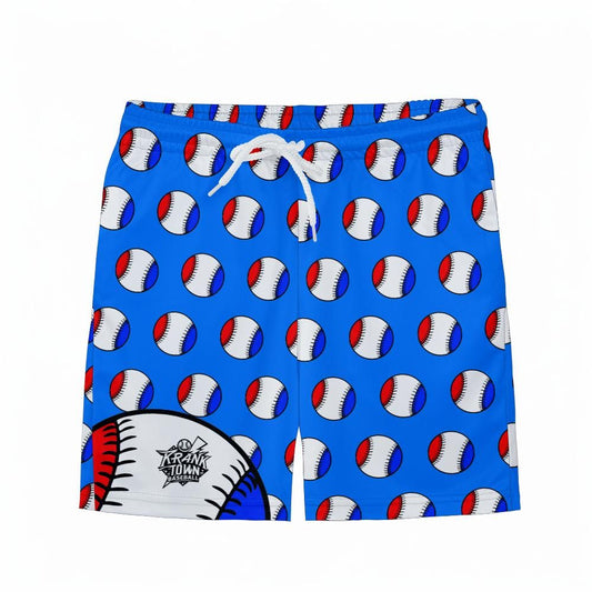 Fastball - RWB - Youth Athletic Shorts - Blue