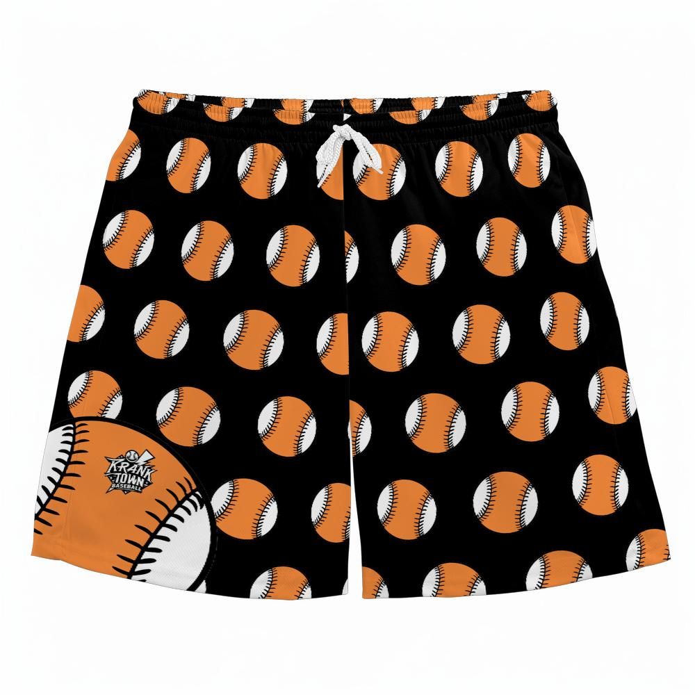 Fastball - Neon - Athletic Shorts - Orange