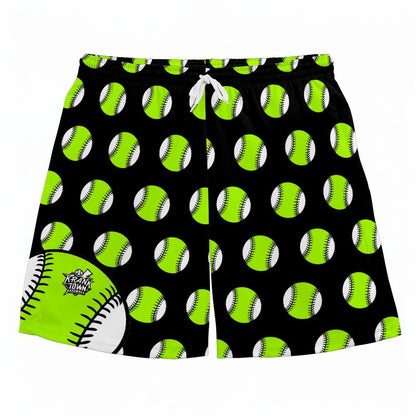 Fastball - Neon - Athletic Shorts - Green